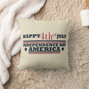 Happy 4th of july independence day America Cushion