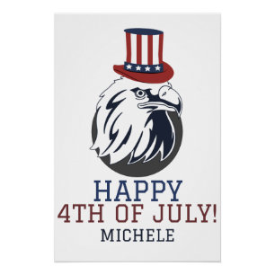 Happy 4th of July Independence Day America party  Poster