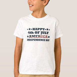 Happy 4th of july independence day America T-Shirt