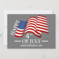 Happy 4th of July Independence Day American Flag