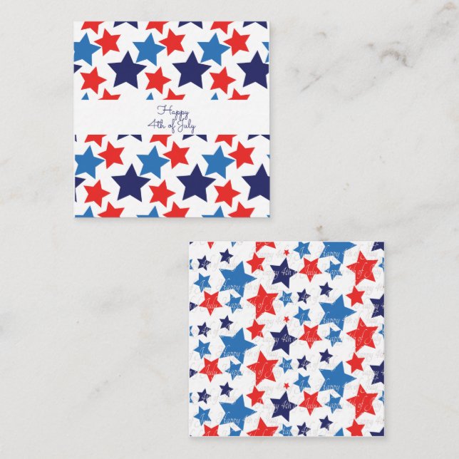 Happy 4th of July /Independence day Card (Front/Back)