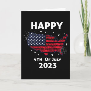 Happy 4th Of July Independence Day Card
