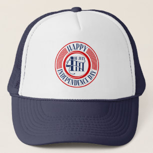 Happy 4th of July Independence Day Celebration Trucker Hat