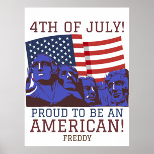 Happy 4th of July Independence Day party  Poster