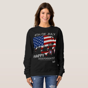 Happy 4th of July Independence Day party  Sweatshirt