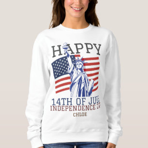Happy 4th of July Independence Day party  Sweatshirt