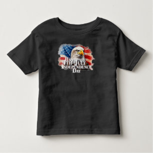 Happy 4th of July - Independence Day Toddler T-Shirt