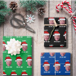 Happy 4th Of July Joe Biden Christmas Wrapping Paper Sheet<br><div class="desc">Funny Joe Biden Santa Hat Happy 4th Of July Joe Biden Christmas,  will be fun for the holidays or any occasion.</div>