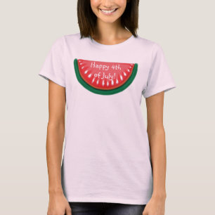 Happy 4th of July ladies watermelon tank top