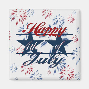 Happy 4th of July Magnet
