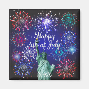 Happy 4th of July Magnet