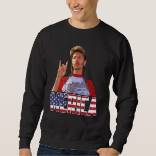 Happy 4th Of July Merica  Joe American Flag 2 Sweatshirt