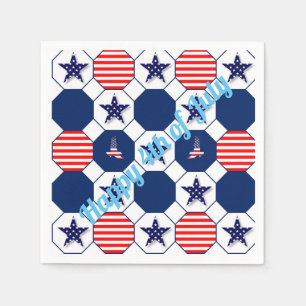 Happy 4th of July Napkin