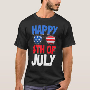 Happy 4th Of July Party Us Flag Patriotic Day 4th  T-Shirt