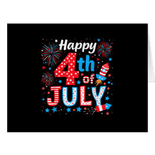 Happy 4th Of July Patriotic American Flag USA