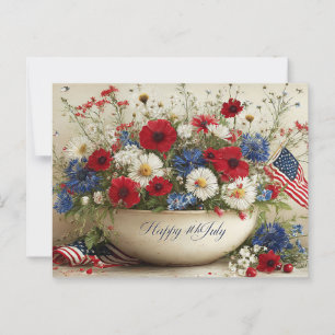 Happy 4th of July Postcard