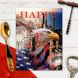 Happy 4th of July Postcard