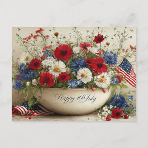 Happy 4th of July Postcard