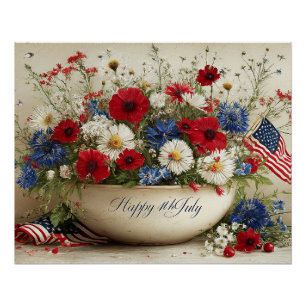 Happy 4th of July Poster