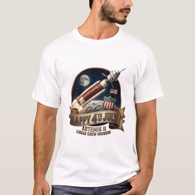 HAPPY 4TH OF JULY T-Shirt (Front)