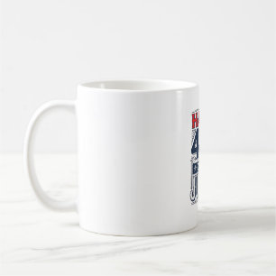 Happy 4th of July Vintage Patriotic Shirt Design_1 Coffee Mug