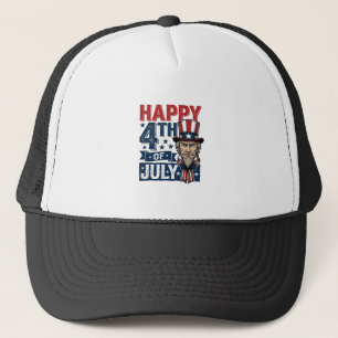 Happy 4th Of July Vintage Patriotic Uncle Shirt_1 Trucker Hat