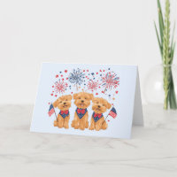 Happy 4th Of July Yorkie Dogs
