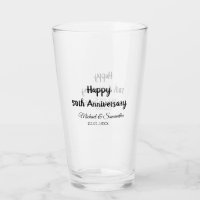 Happy 50th anniversary add couple name date weddin