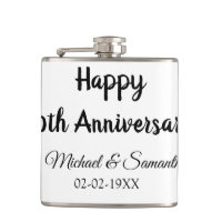 Happy 50th anniversary add couple name date weddin