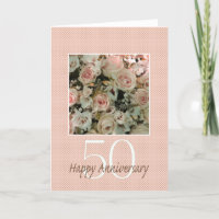 Happy 50th Anniversary roses