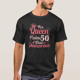 Happy 50th Birthday 50 Years Old Best Ager Good A T-Shirt
