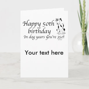 happy 50th birthday ... card