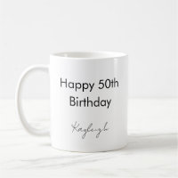 Happy 50th Birthday Custom