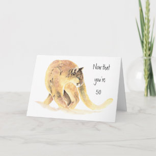 Happy 50th Birthday, Fun On the Prowl, Cougar Card