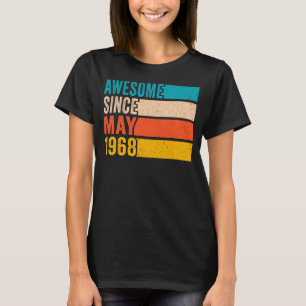 Happy 54th Birthday Party 54 Year Old Awesome Sinc T-Shirt
