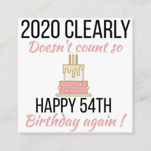 Happy 55th Birthday, Funny 55th birthday card