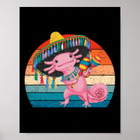 Happy 5 De Mayo Axolotl Sombrero Cinco De Mayo Gir
