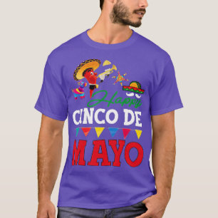 Happy 5 De Mayo Cinco de Mayo Viva Mexico 5 De May T-Shirt