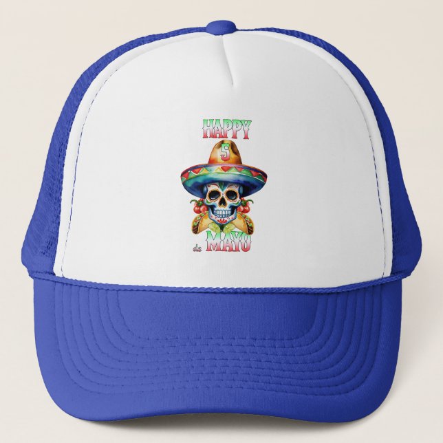 Happy 5 de Mayo Trucker Hat (Front)