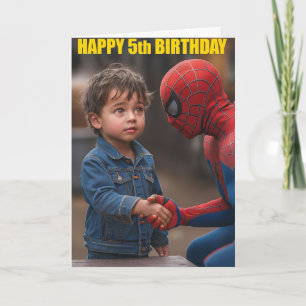Happy 5th Birthday Card