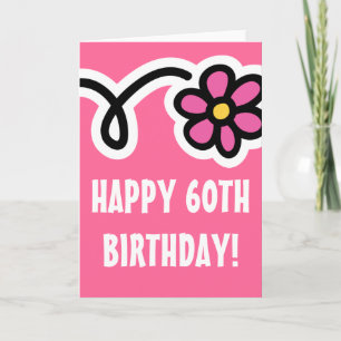 Happy 60th Birthday Greeting Card