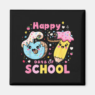 Happy 67th Day Of School Cute Ice Cream 100 Days S Magnet