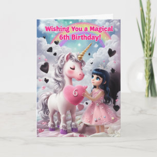 Happy 6th Birthday Card