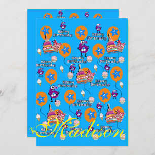 Happy 6th Birthday Invitation Birthday #6