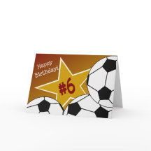 Happy 6th Birthday, Soccer Star!