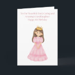 Happy 6th Birthday to our Granddaughter Card<br><div class="desc">A pretty princess style 6th Birthday to our Granddaughter Card. Not exactly what you are looking for why not check out our Zazzle Store KLOVERBYKAY where we have several gifts and gift ideas as well as a large collection of paper party essentials such as paper plates, Cups Napkins and more....</div>