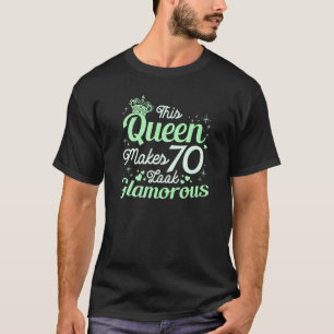 Happy 70th Birthday 70 Years Old  Best Ager Good A T-Shirt