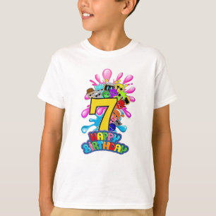 Happy 7th Birthday Sprunki - Simon Funbot Oren T-Shirt
