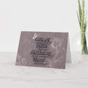 Happy 80th Birthday Card