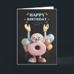 Happy 8th Birthday Card<br><div class="desc">Happy 8th Birthday Card</div>